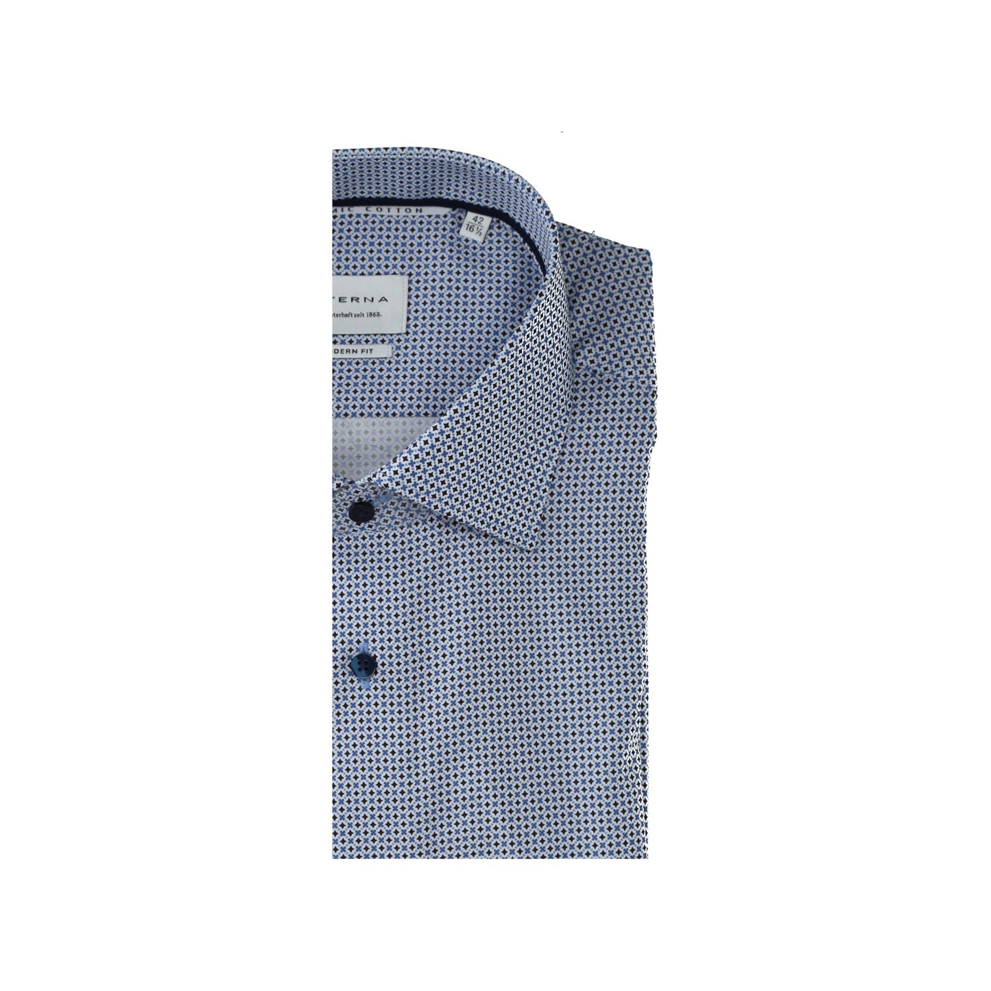 eterna Herren Hemd in blau