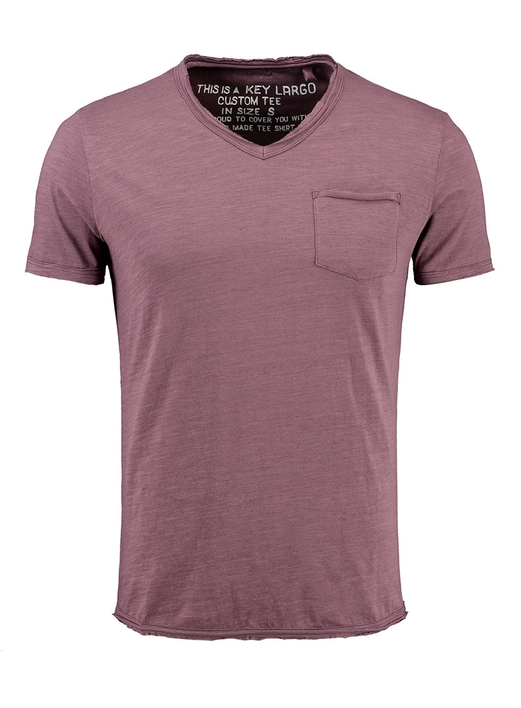 Key Largo Herren T-Shirt in Lila
