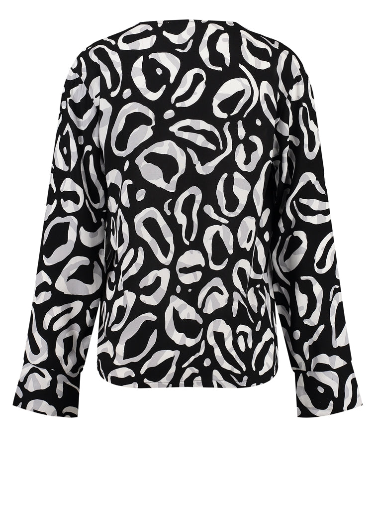 Key Largo Herren Bluse in schwarz