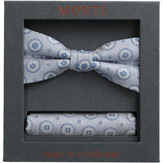 Monti Herren Schleife in blau
