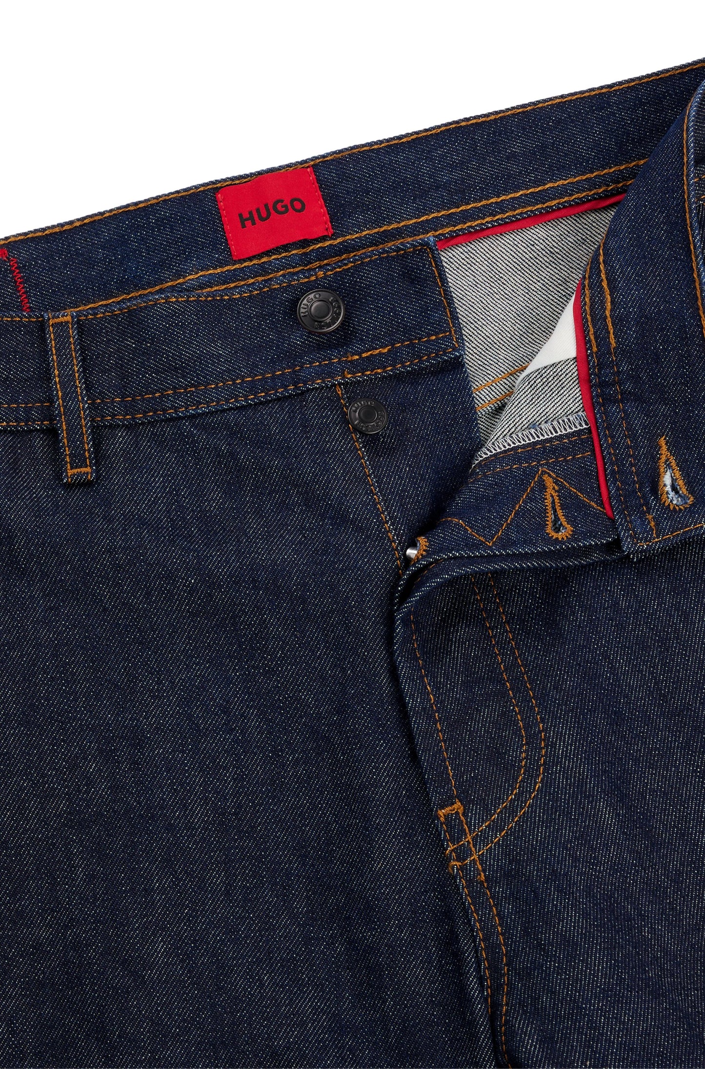 HUGO_Red Herren Hose in blau