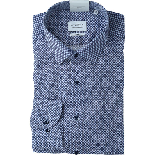eterna Herren Hemd in blau