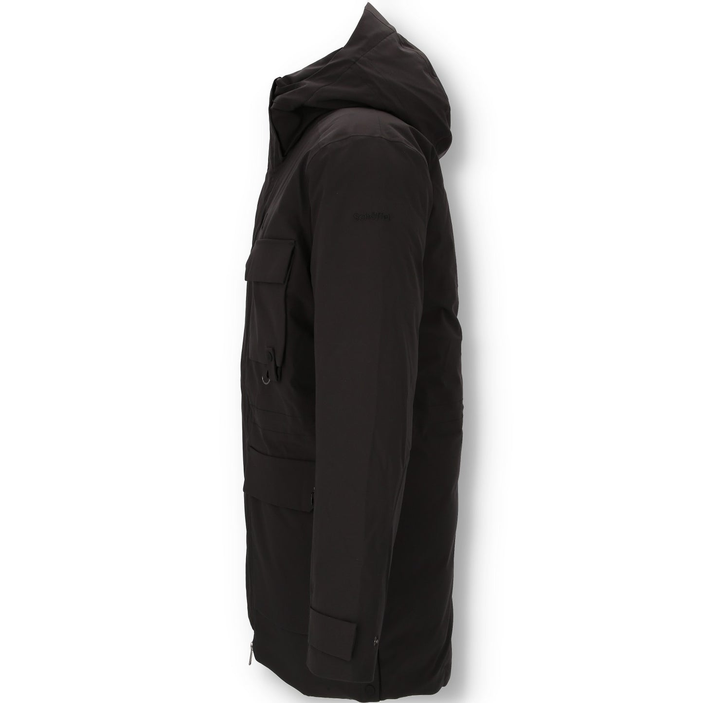 Schöffel Herren Mantel in schwarz