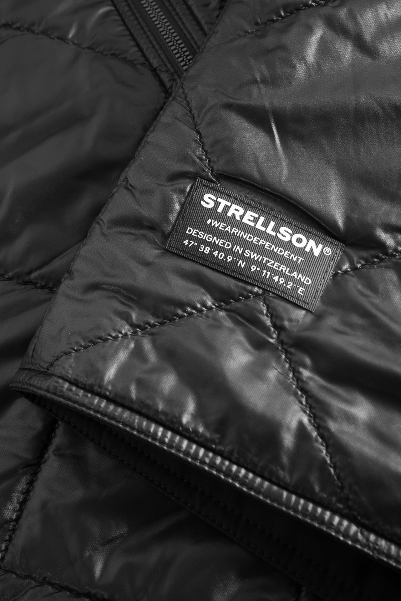 Strellson-Swiss Cross Herren Weste in schwarz