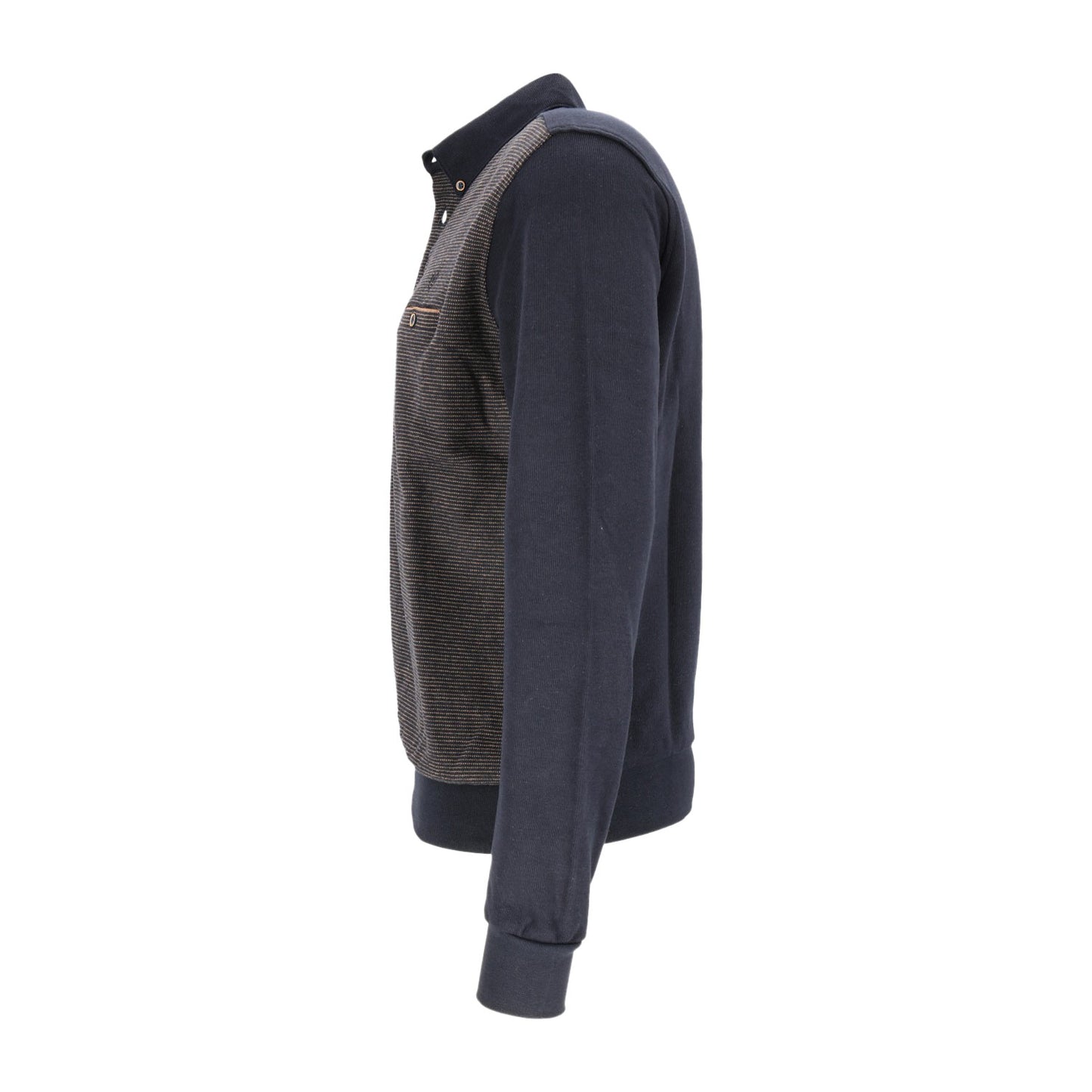 Mode Monte Carlo Herren Sweat-Shirt in blau