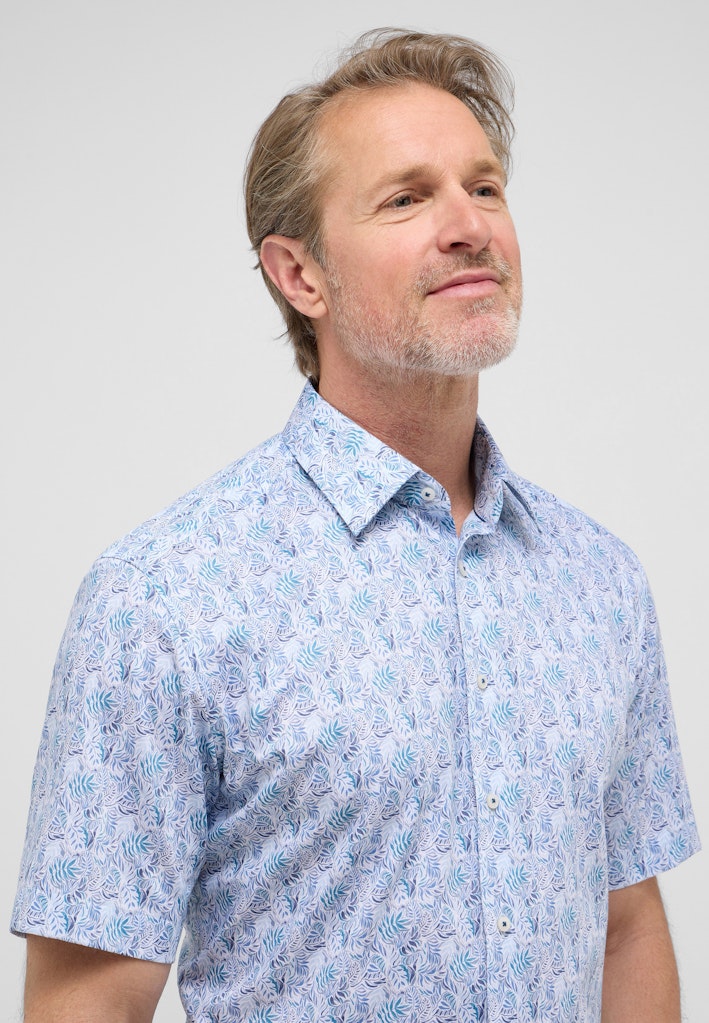 eterna Herren Hemd in blau