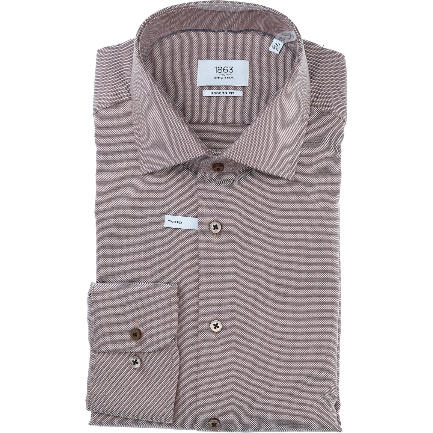 eterna Herren Hemd in beige