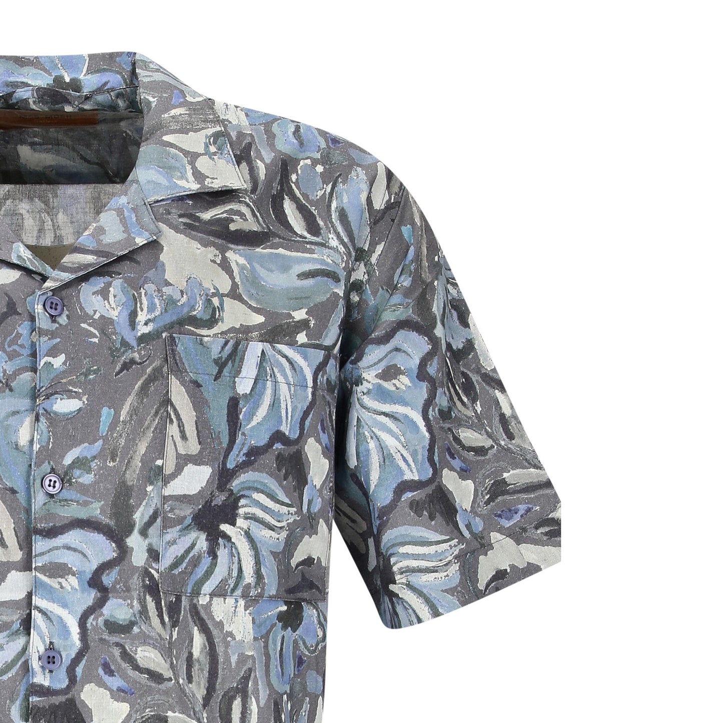 Mos Mosh Galery Herren Hemd in blau