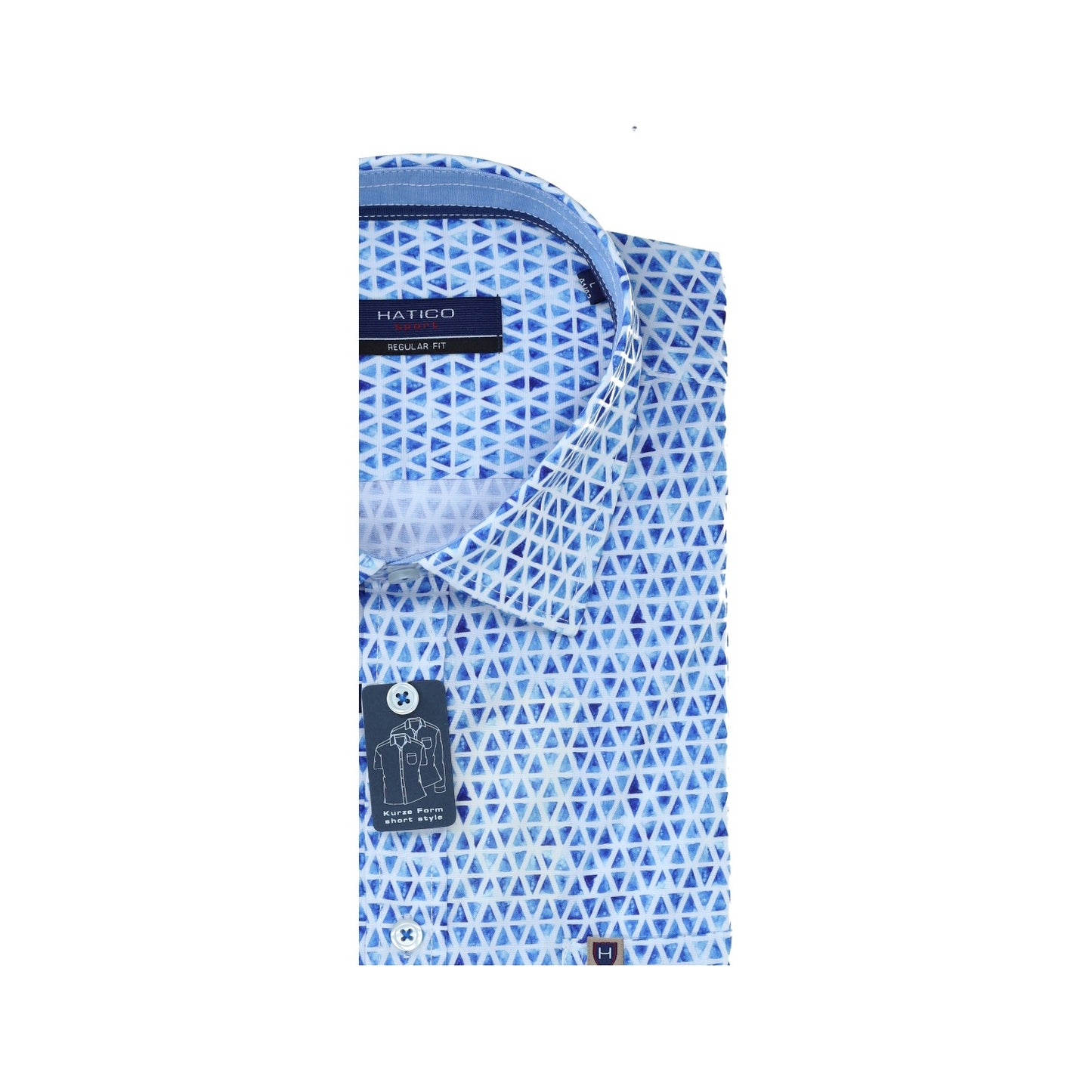 Hatico Herren Hemd in blau