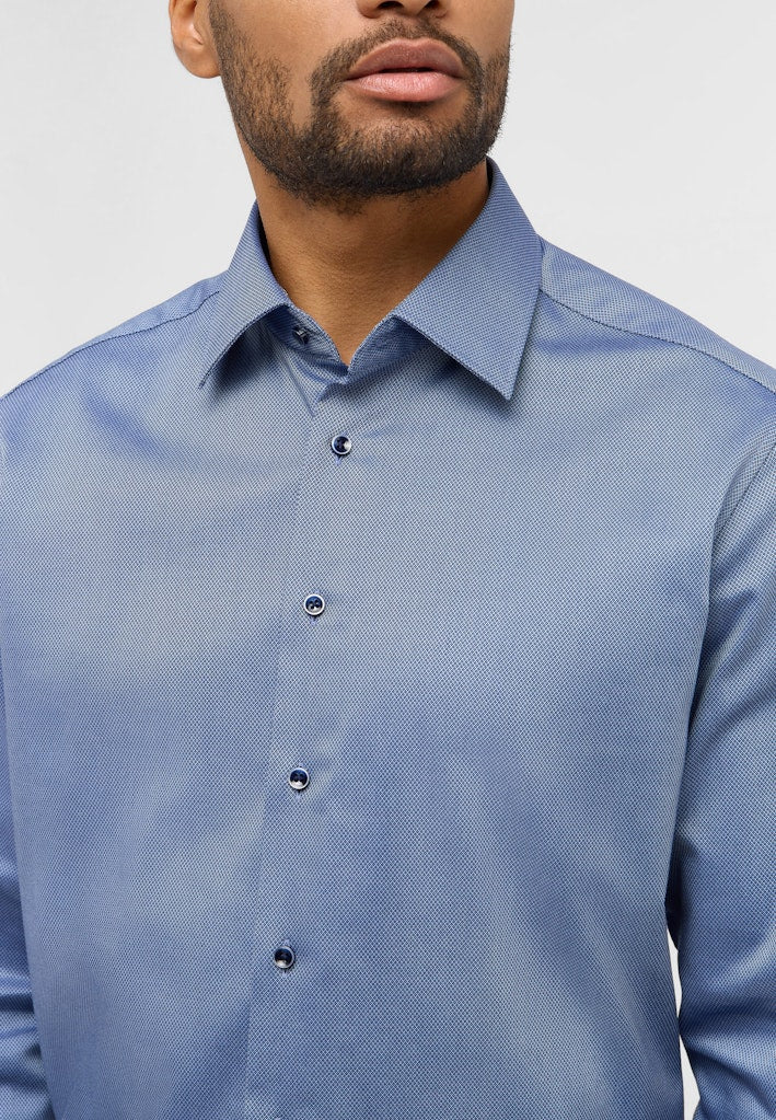 eterna Herren Hemd in blau