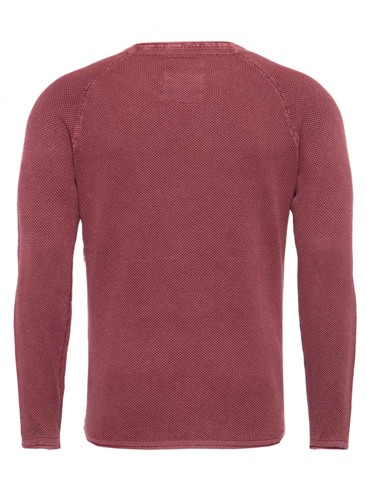 Key Largo Herren Pullover in bordeaux