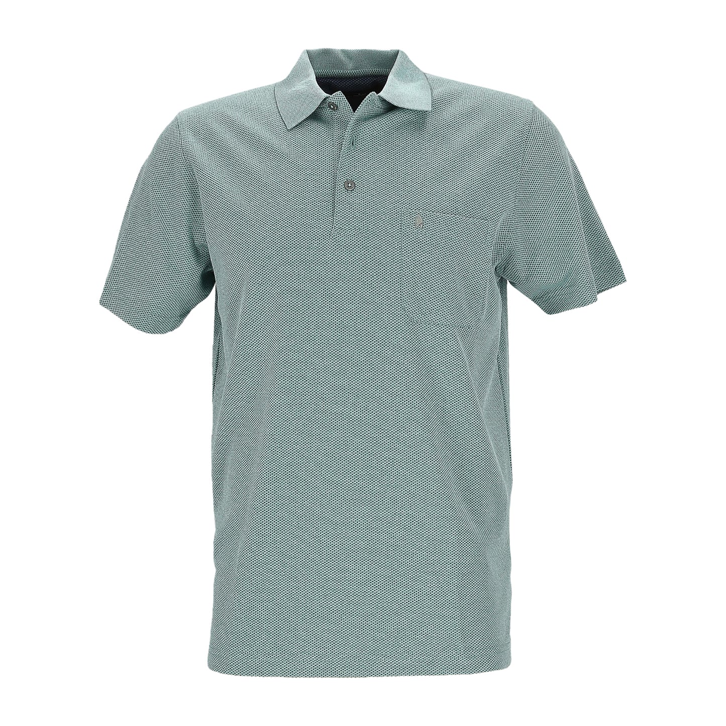 Ragman Herren Poloshirt in grün