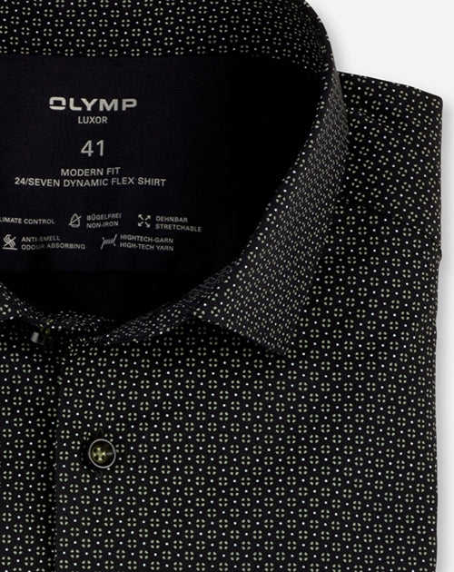 Olymp-Jersey_MF Herren  in schwarz