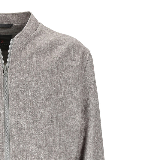 Zuitable_BF (BodyFit) Herren Blouson in grau