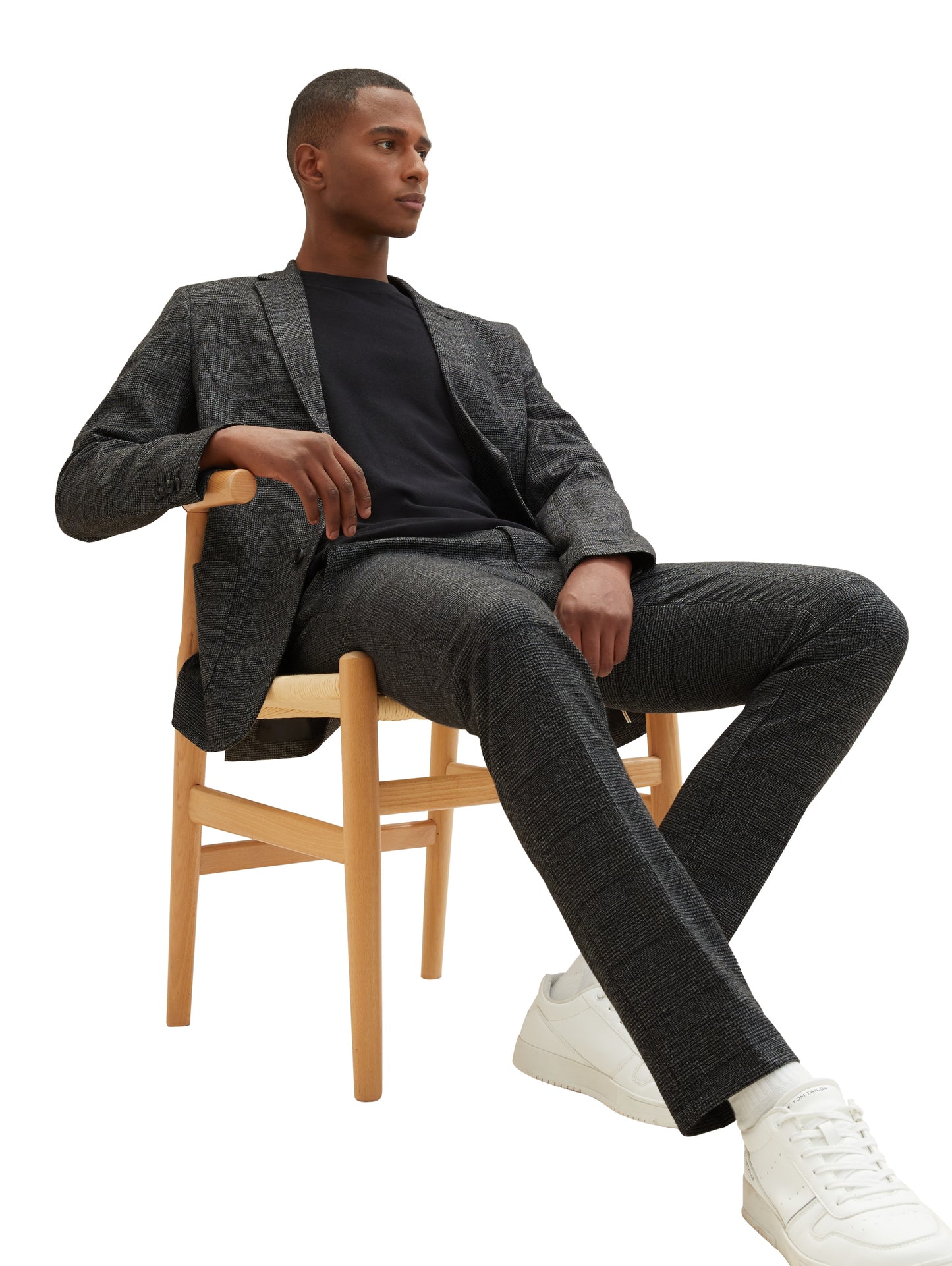 Tom Tailor Herren Sakko in grau