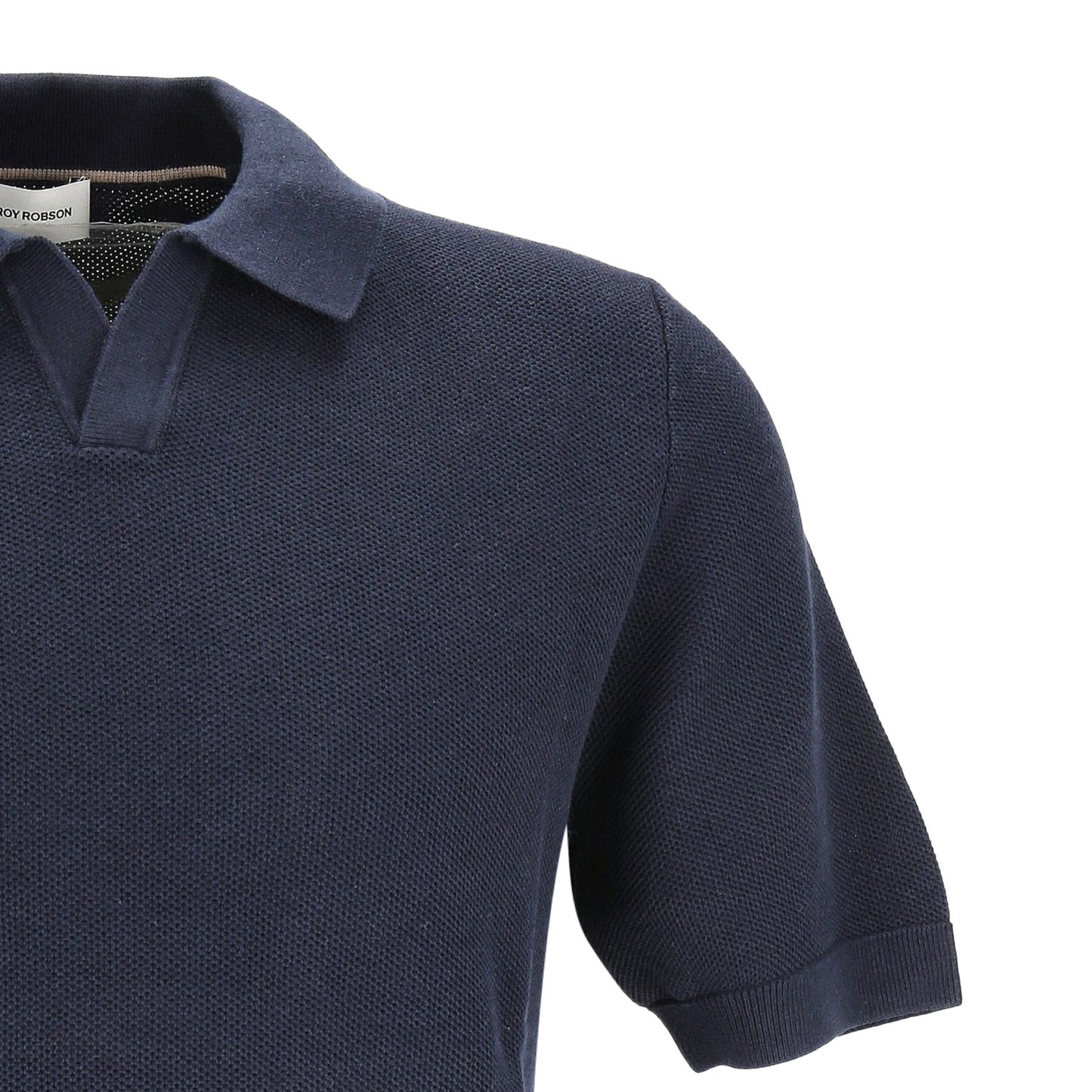 Roy Robson Herren Poloshirt in blau