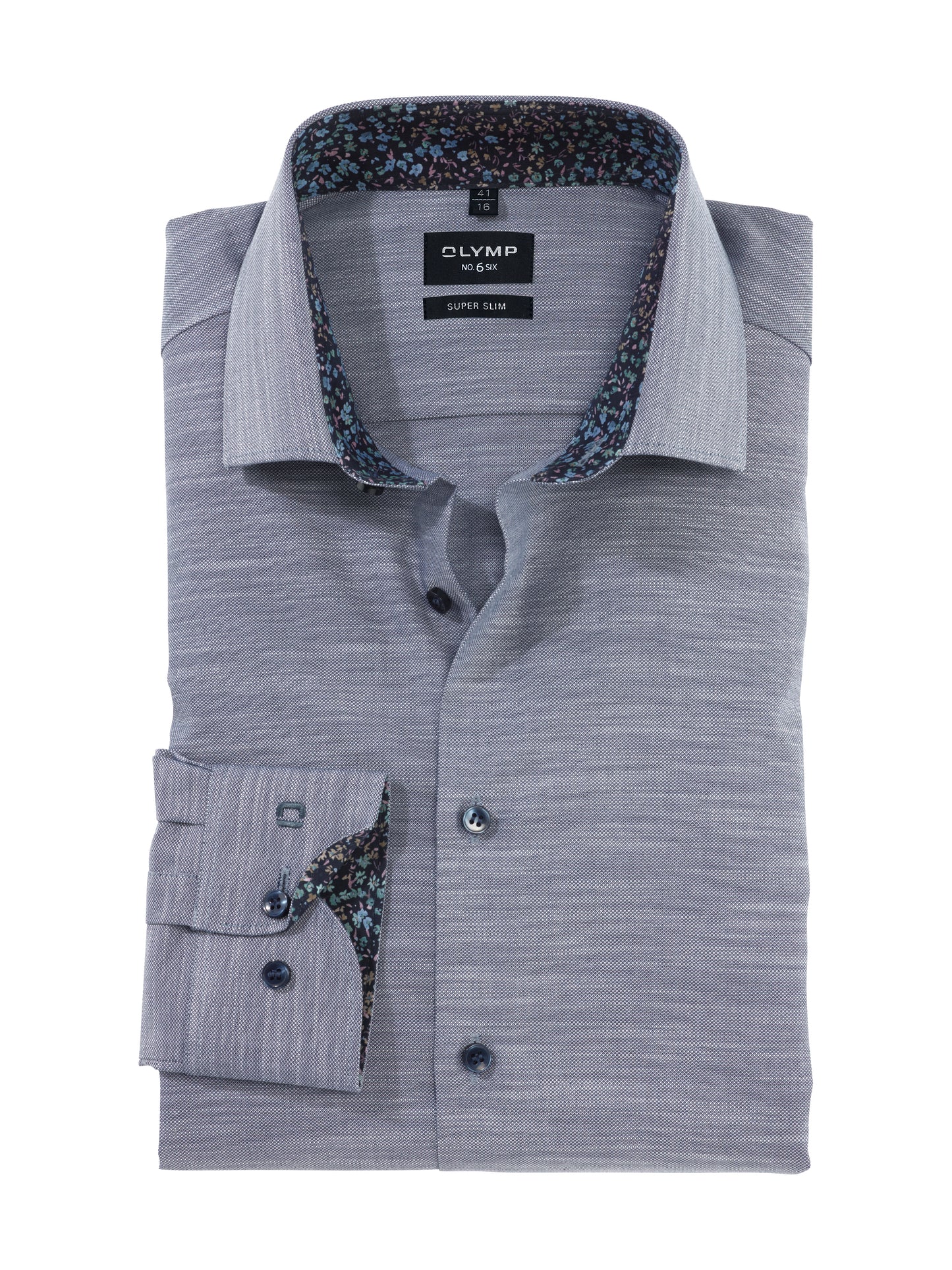 Olymp_SF Herren Hemd in blau