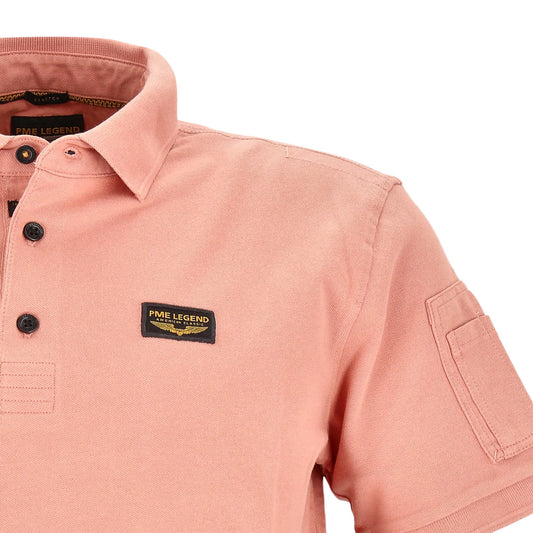 PME Legend Herren Poloshirt in rosa