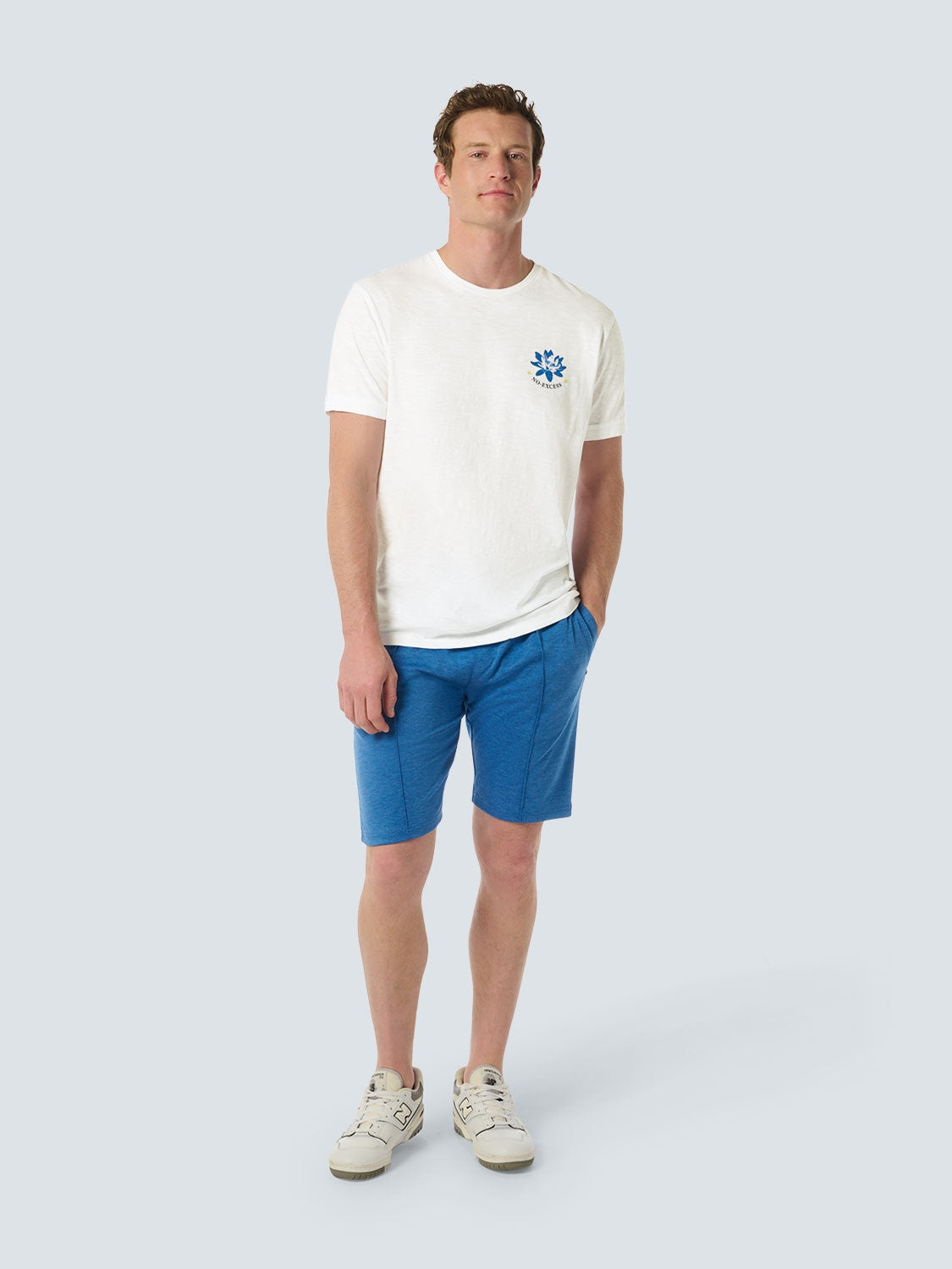 NoExcess Herren T-Shirt in weiß