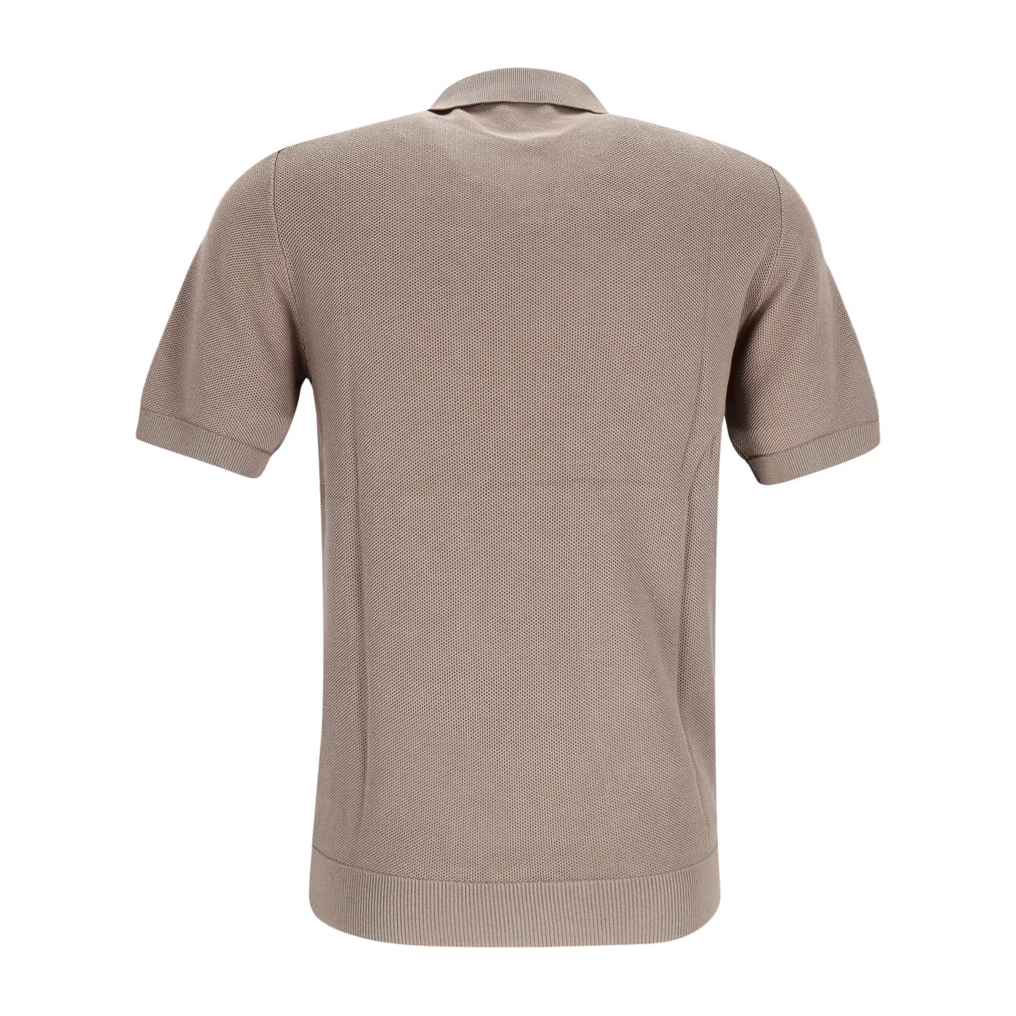 Roy Robson Herren Poloshirt in braun