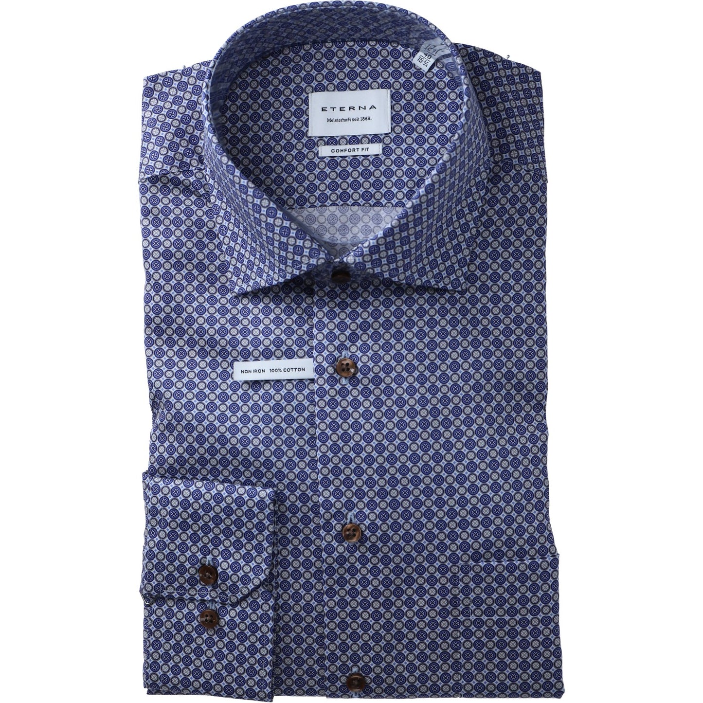 eterna Herren Hemd in beige