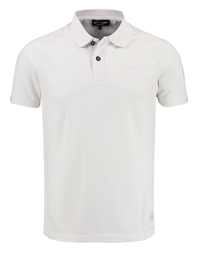 Key Largo Herren PoloShirt in weiß