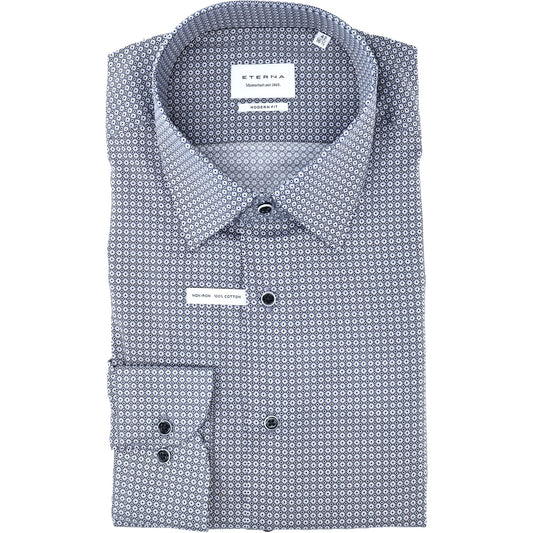 eterna Herren Hemd in grau