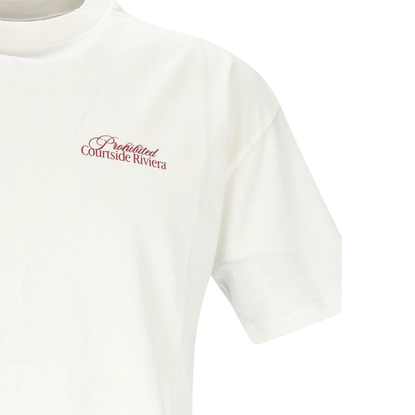 Prohibited Herren T-Shirt in weiß