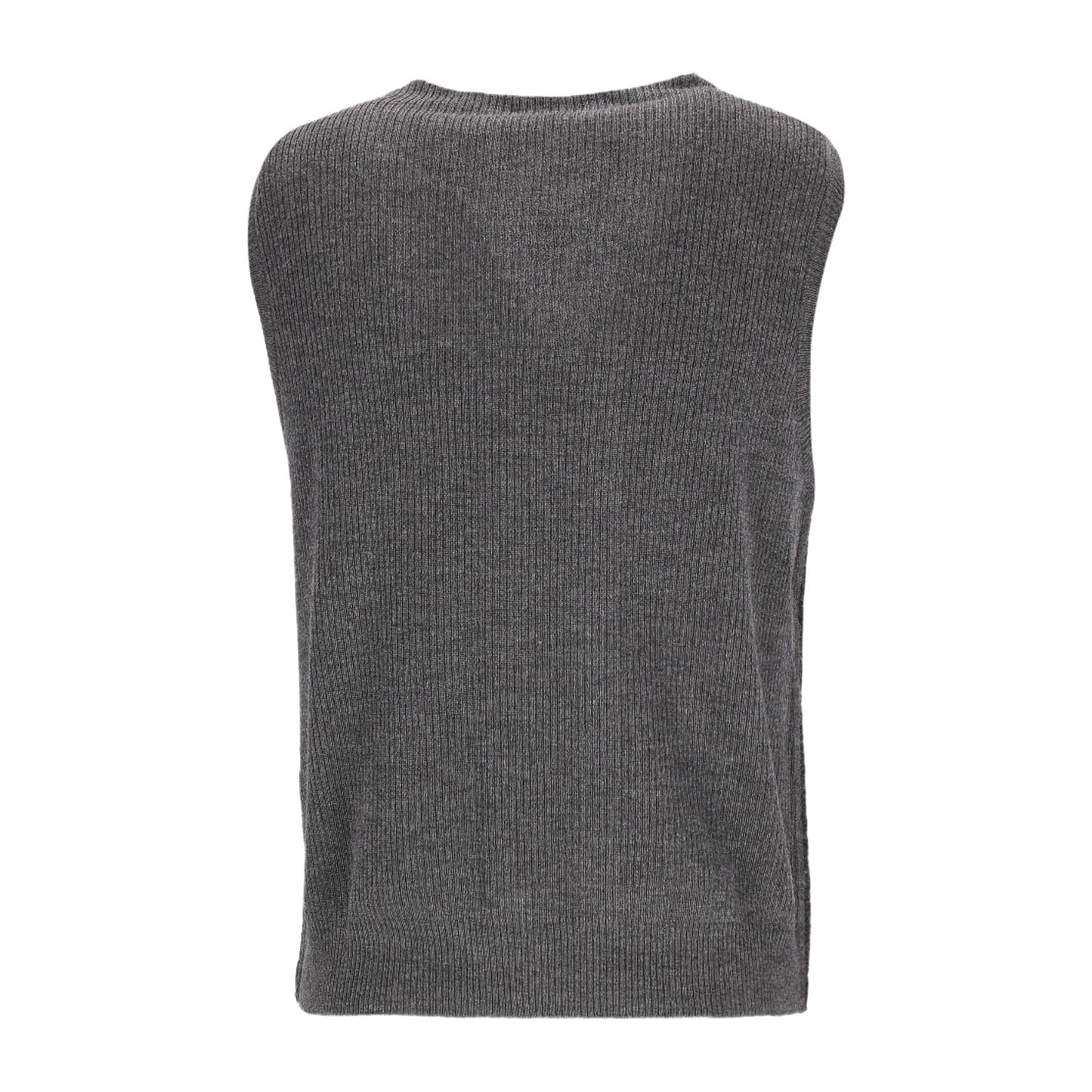 März Herren Strick-Gilet in grau