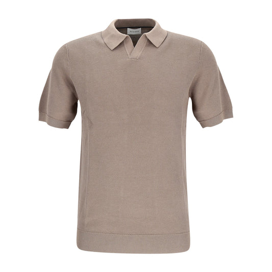 Roy Robson Herren Poloshirt in braun