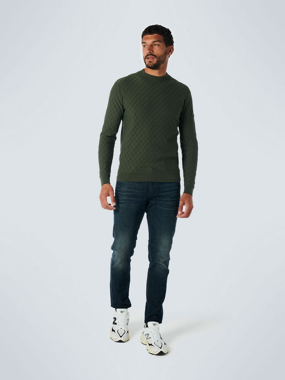 NoExcess Herren Pullover in grün