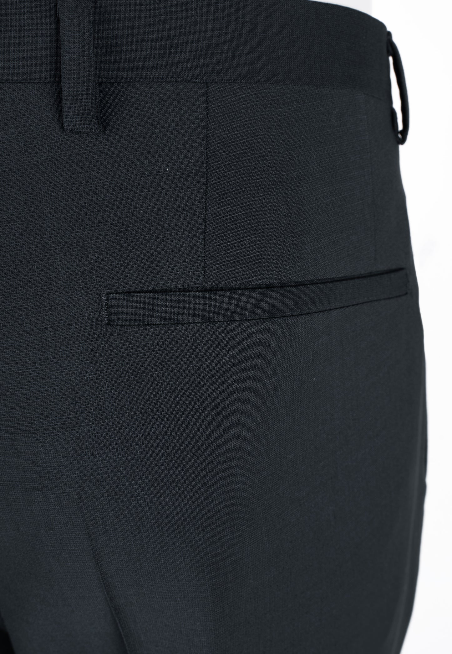 Roy Robson Herren Hose in schwarz