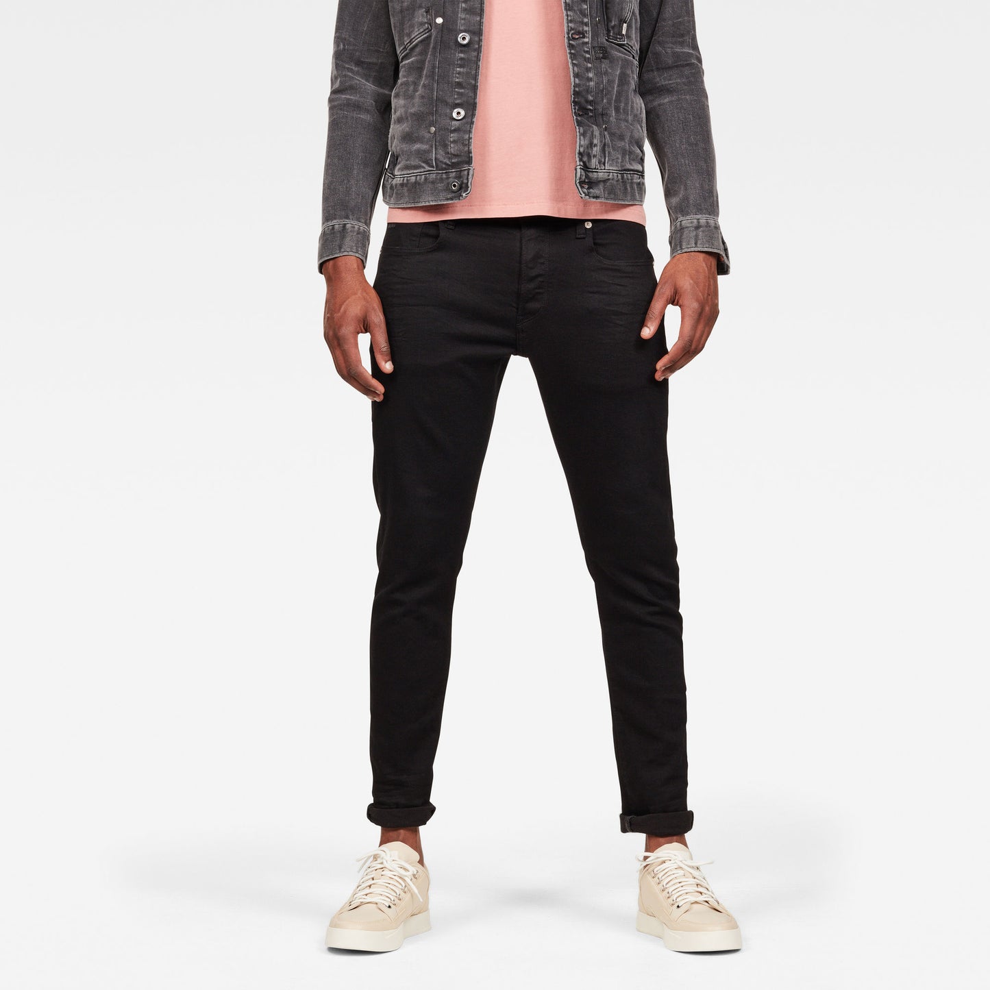 GStar Herren Hose in schwarz