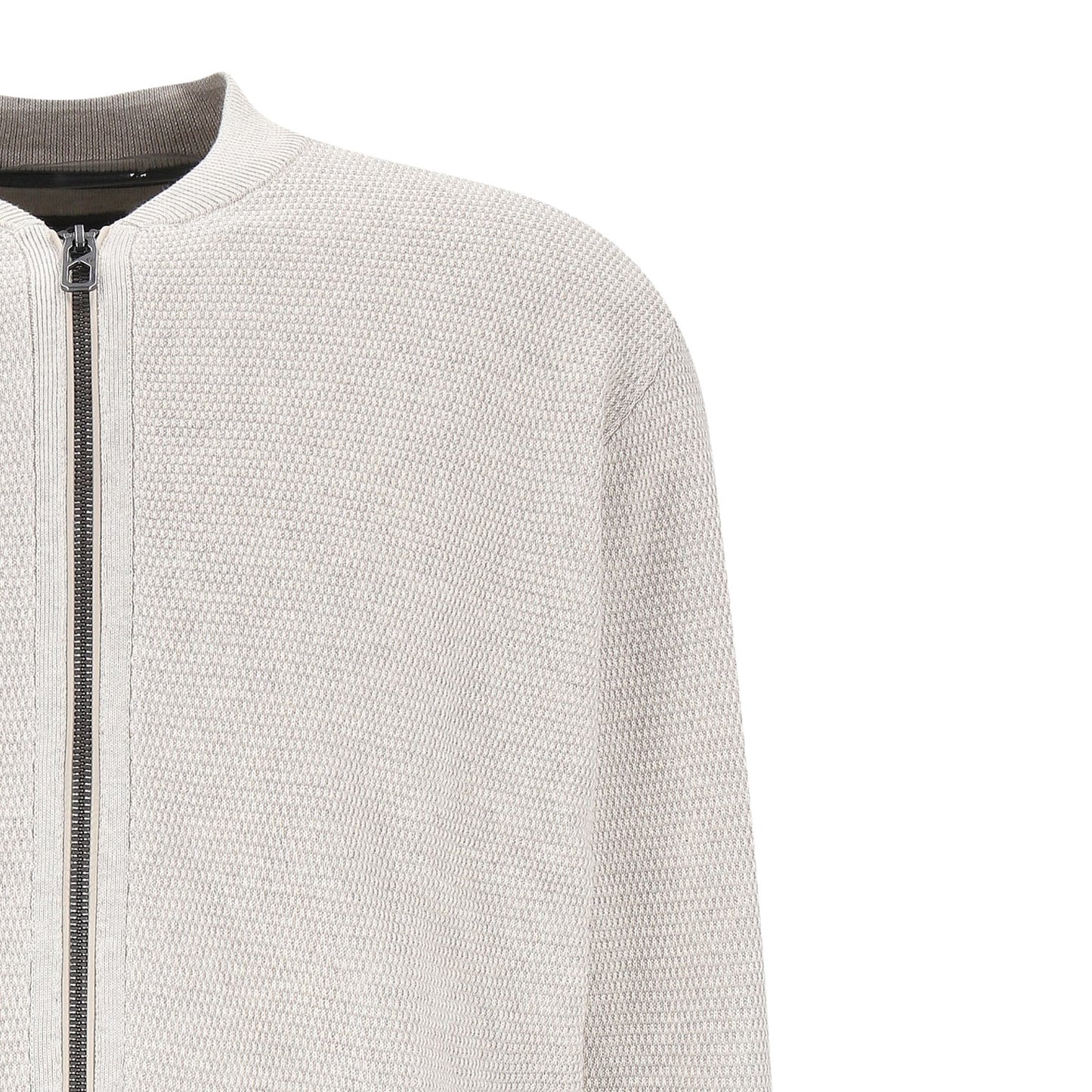 Casa Moda Herren Strickjacke in weiß