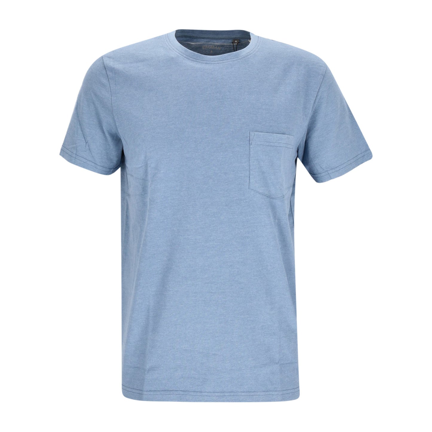 Ragman Herren T-Shirt in blau