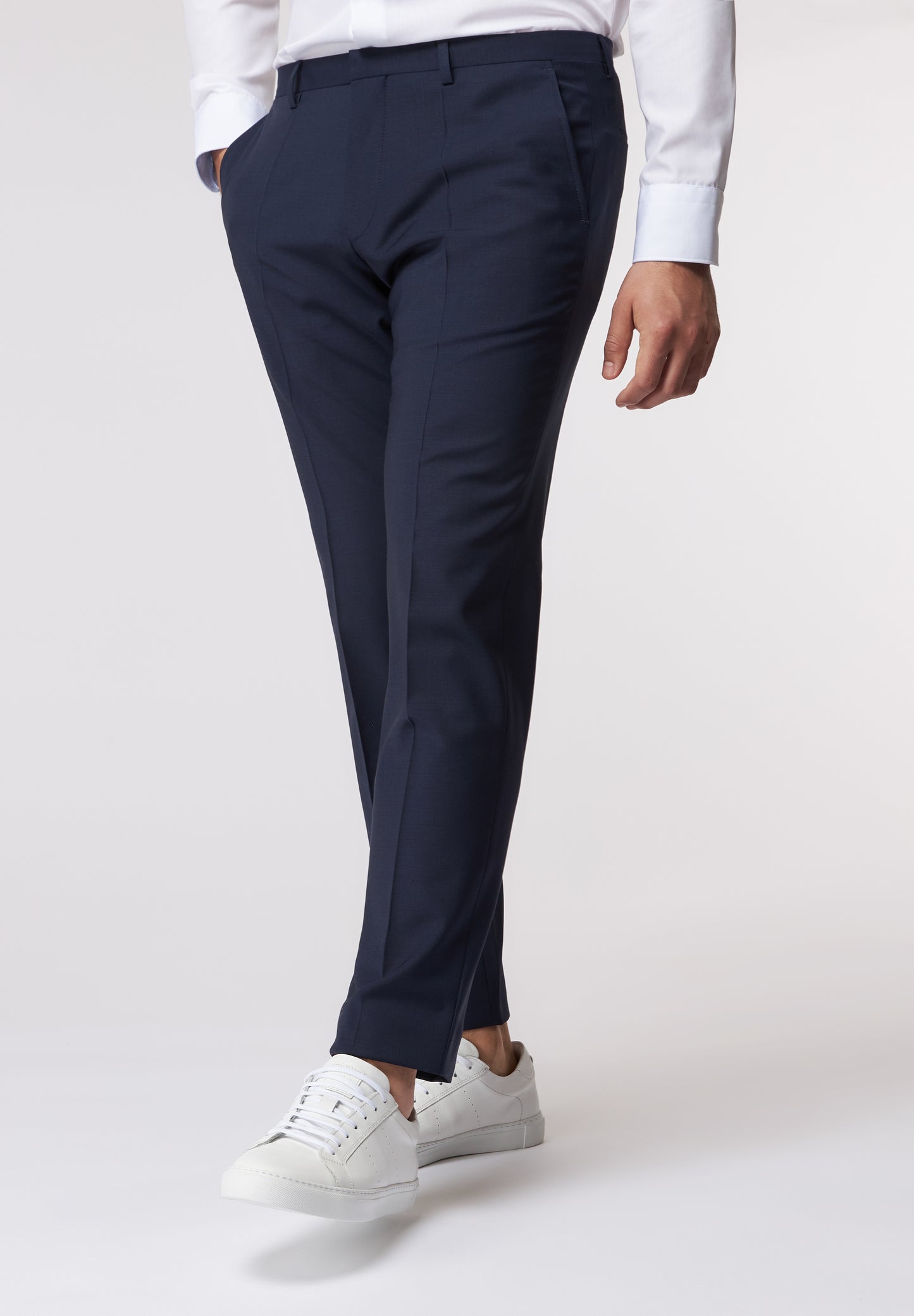 Roy Robson Herren Hose in blau