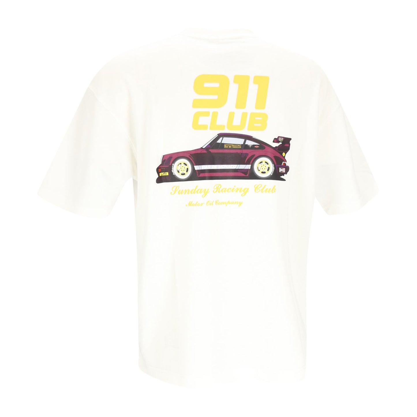 Pas De Monaco Herren T-Shirt in weiß