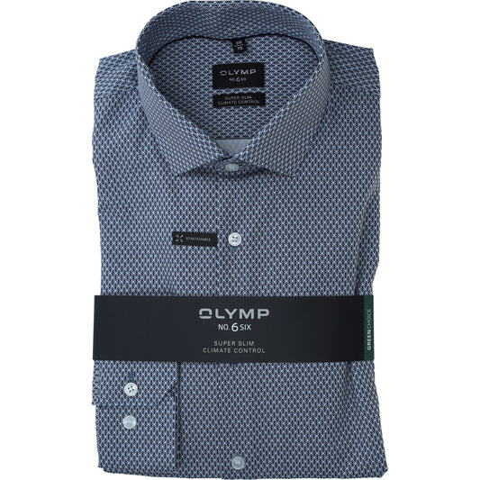 Olymp-Jersey_SF Herren Hemd in blau