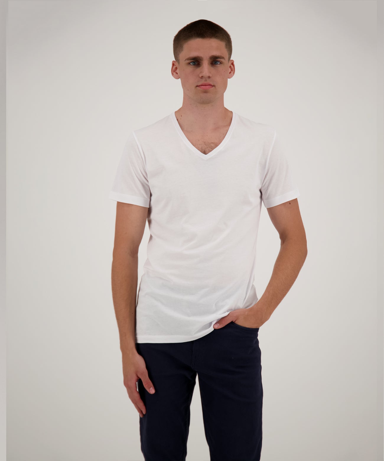 Ragman Unisex T-Shirt in weiß