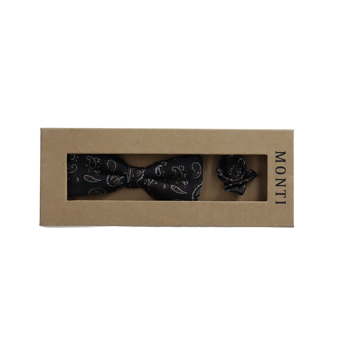 Monti Herren  in black paisley