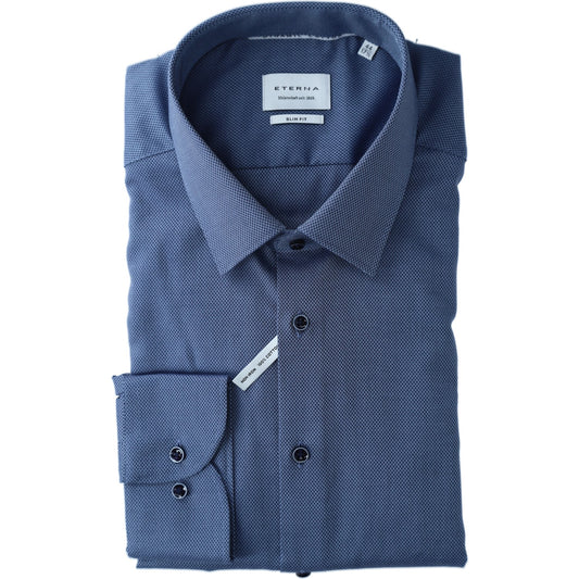 eterna Herren Hemd in blau