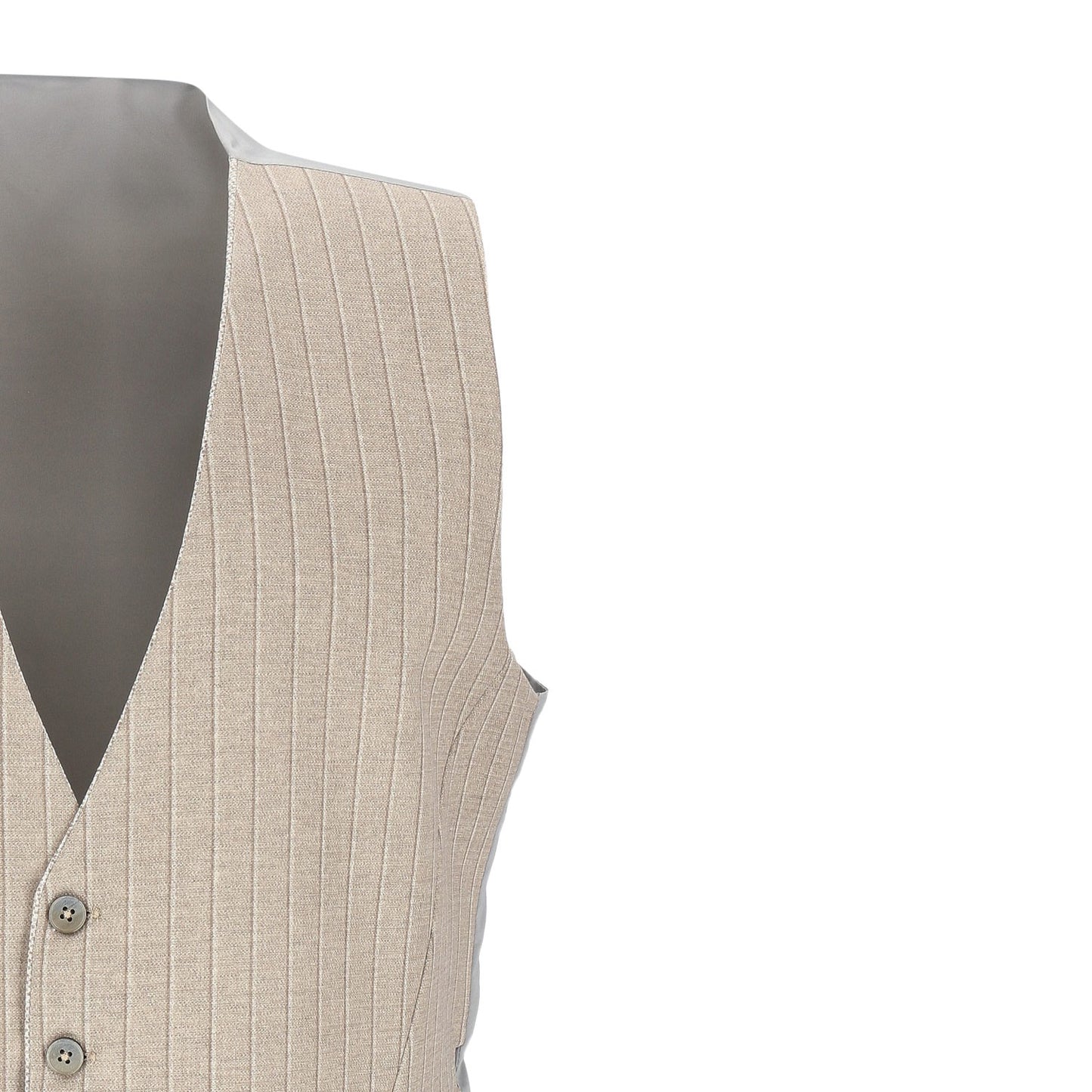 Zuitable_BF (BodyFit) Herren Weste in beige