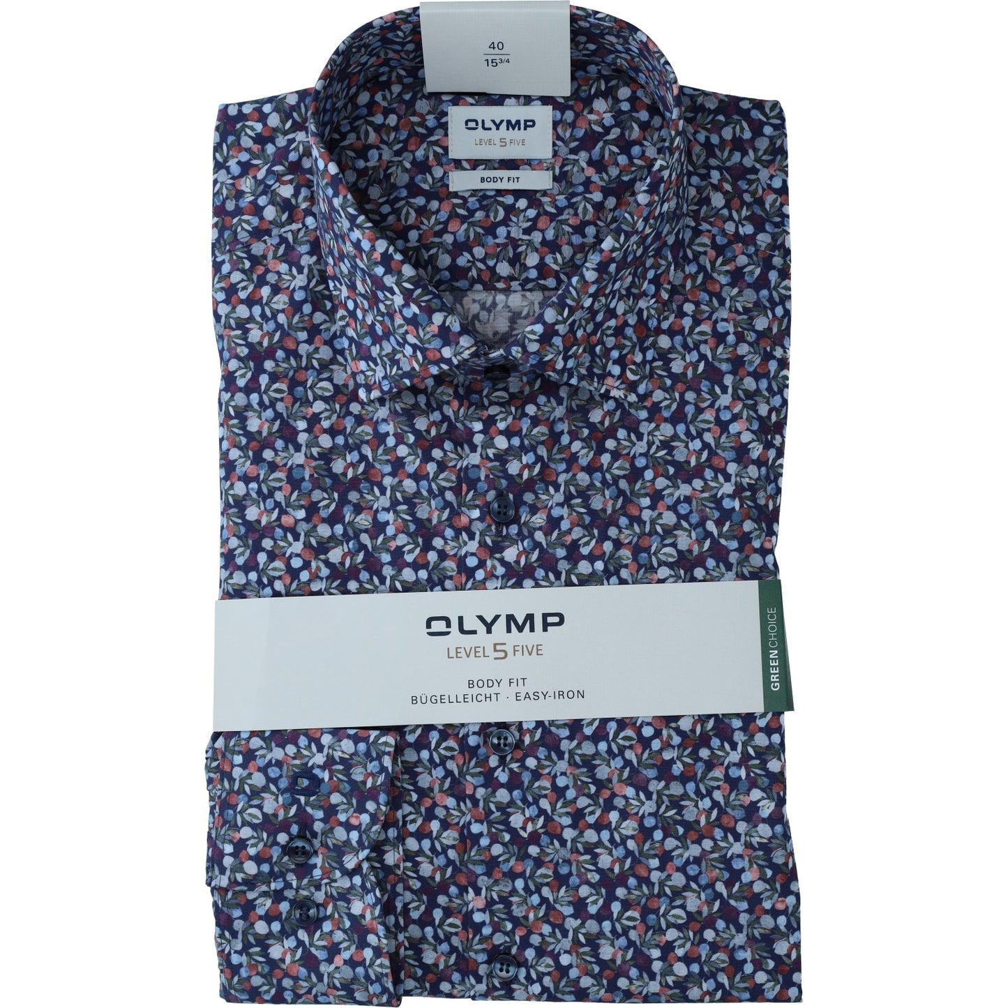 Olymp_BF Herren Hemd in blau
