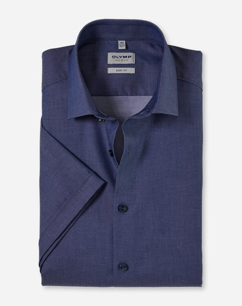 Olymp_BF Herren Hemd in blau