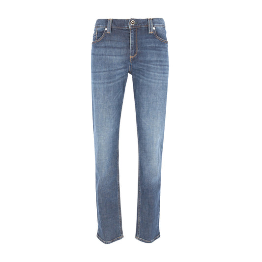 Alberto Herren Hose in blau