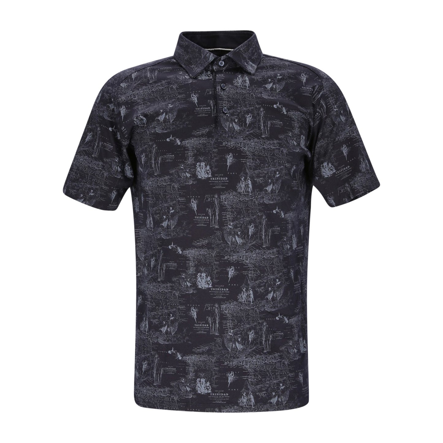 DeSoto Herren Poloshirt in grau