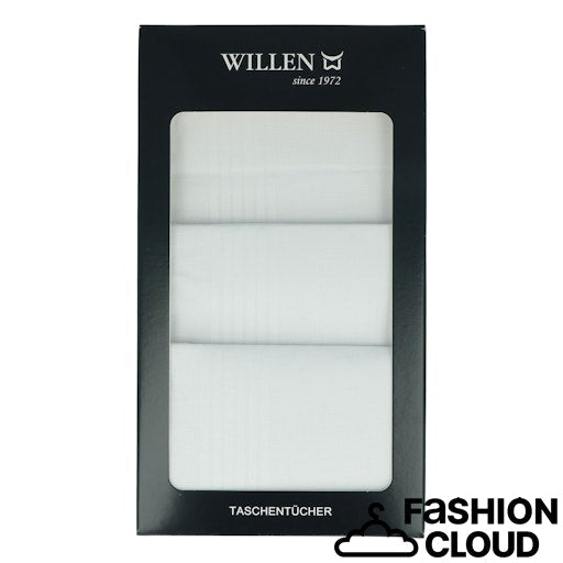 WILLEN Herren Tucher / Schal in weiß