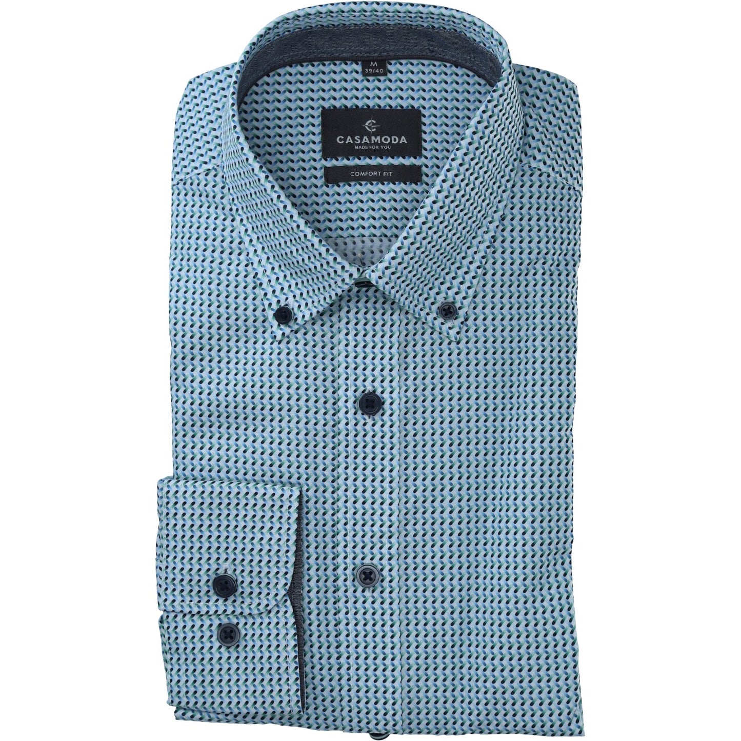Casa Moda Herren Hemd in blau