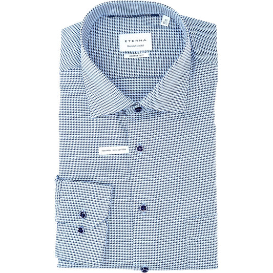 eterna Herren Hemd in blau