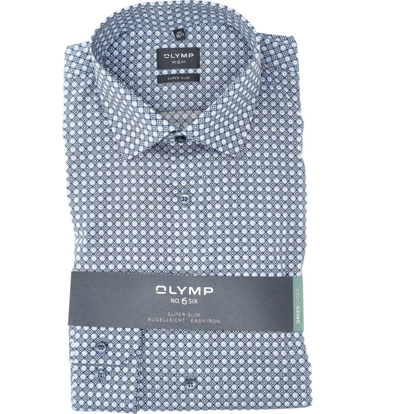 Olymp_SF Herren Hemd in blau
